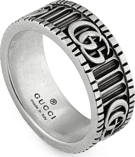 gucci ring gg|gucci銀飾.